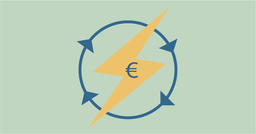 Illustration of a continuous loop that represents Agile resource planning