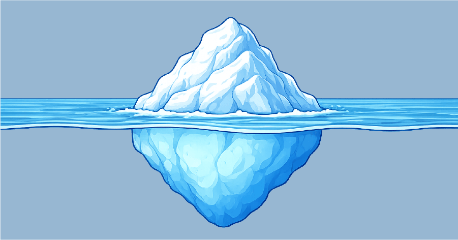 Picture of an iceberg